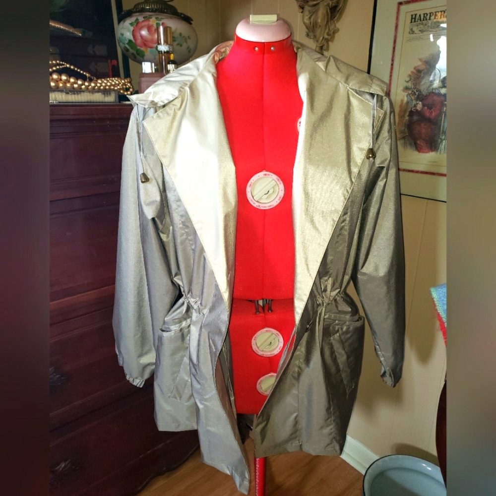Stylish Hooded Rain Jacket
